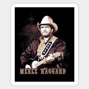 Merle Haggard Sticker